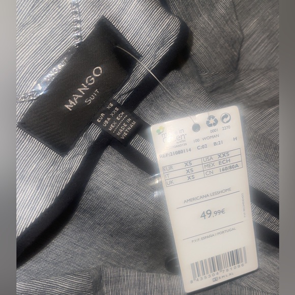 Woman’s Mango Blazer Size XXS - Picture 12 of 12